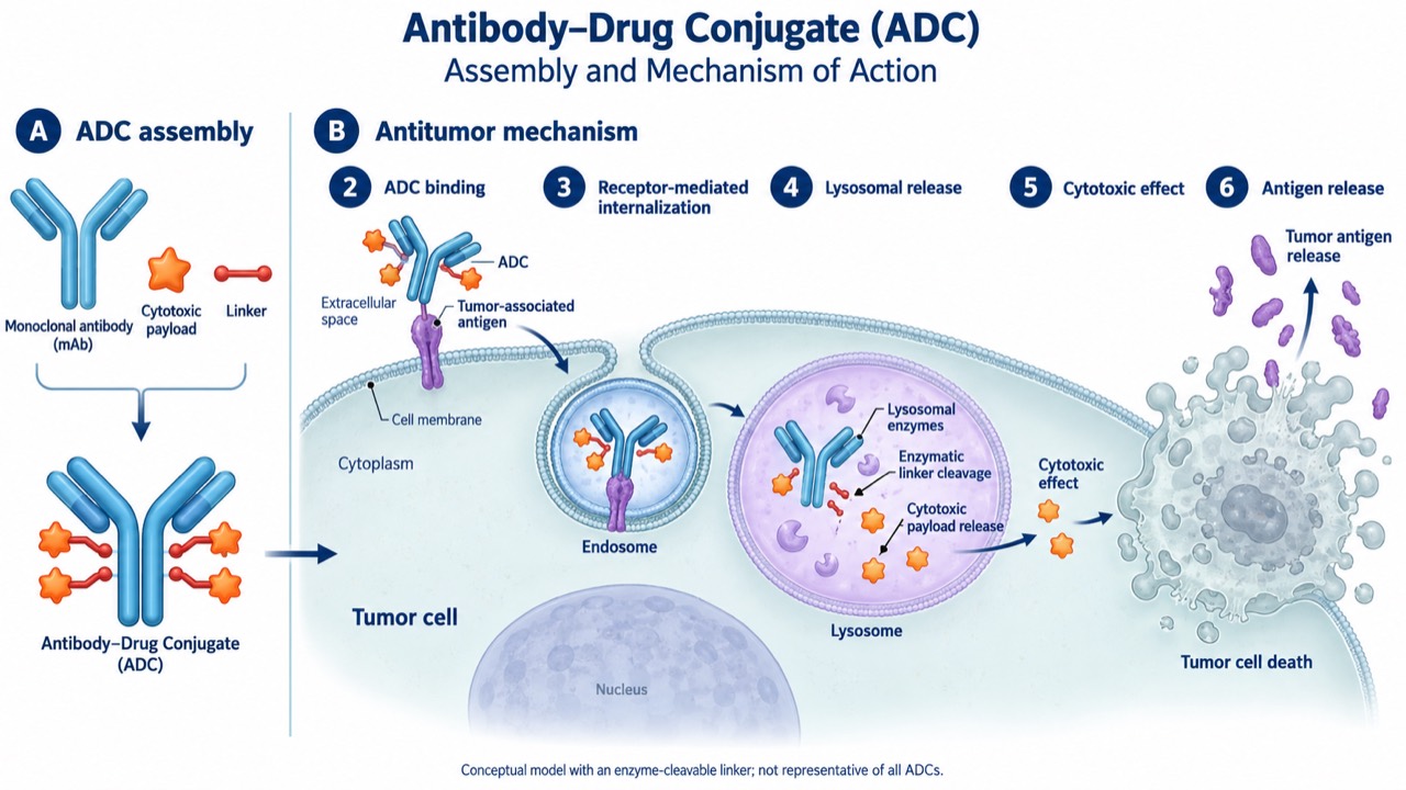 Antibody–drug conjugate mechanism